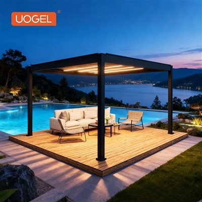 12x16 Louvered Pergola